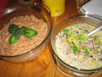 Taglioline al Barola mit Champignons - Rezept - Bild Nr. 6