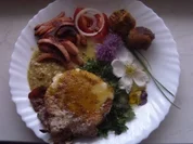 Champignon-Zwiebel-Kräuter-Soße - Rezept