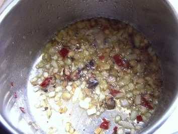 Champignon-Zwiebel-Kräuter-Soße - Rezept - Bild Nr. 4