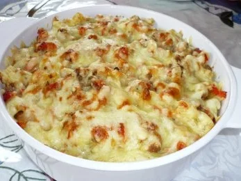 Rezept: Nudelauflauf mit Hackfleisch Nudelauflauf mit Hackfleisch - Rezept