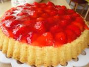 Erdbeer-Vanille-Kokos-Torte - Rezept