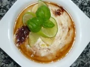 Bananencreme beschwipst sich mit " Likör43 " - Rezept