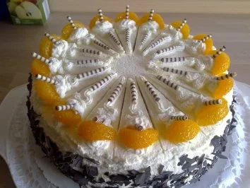 Mandarinen Orangen Torte - Rezept - Bild Nr. 2