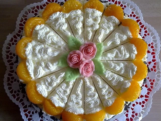 Mandarinen Orangen Torte - Rezept - Bild Nr. 4