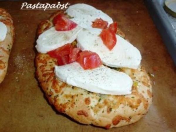 Mozzarella Focaccia - einfach - von Pastapabst