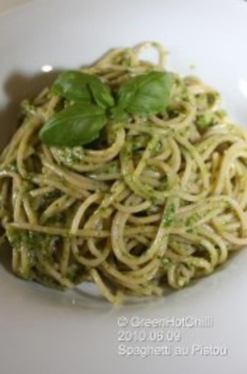 Spaghetti au Pistou (mit Bildern und Raupi) - Rezept - Bild Nr. 4