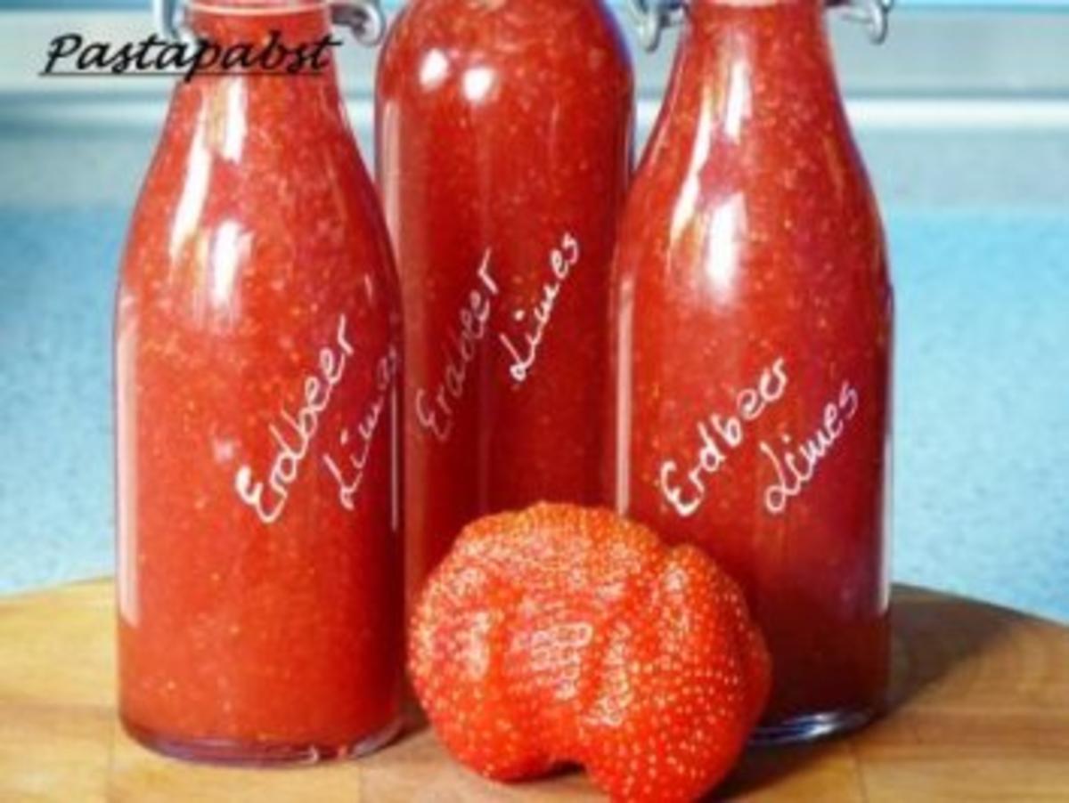 Erdbeer Limes - Rezept