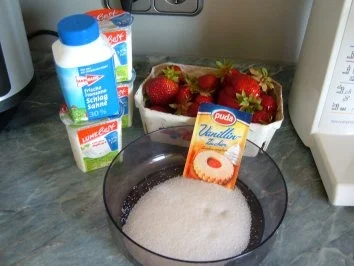 Eis-Erdbeer-Joghurt - Rezept - Bild Nr. 2