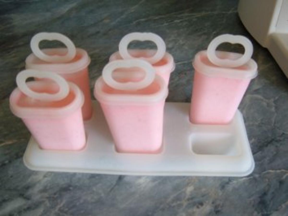 Eis-Erdbeer-Joghurt - Rezept - Bild Nr. 7