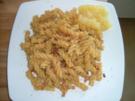 Nudeln mit knusprigen Paniermehl und Speck - Rezept