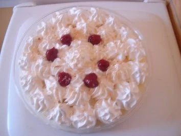 KATAIFI MIT CREME UND SAHNE (  GRIECHISCHER DESSERT ) - Rezept - Bild Nr. 6