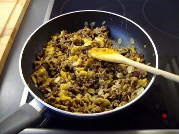 Bobotie - Südafrikanischer Hackauflauf mit Zimtreis - Rezept - Bild Nr. 5