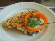 Nudel-Omelett - Rezept