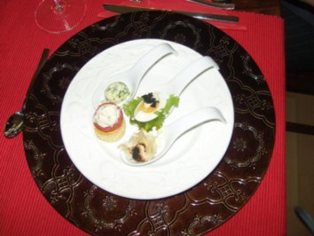 Bilder für Feine Löffelvorspeise-Amuse Gueule-Gruß aus der Küche - Rezept