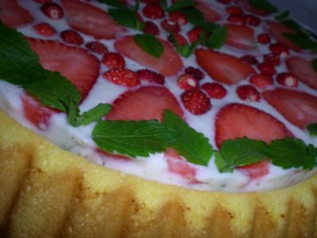 Erdbeer Holunder Torte - Rezept - Bild Nr. 6
