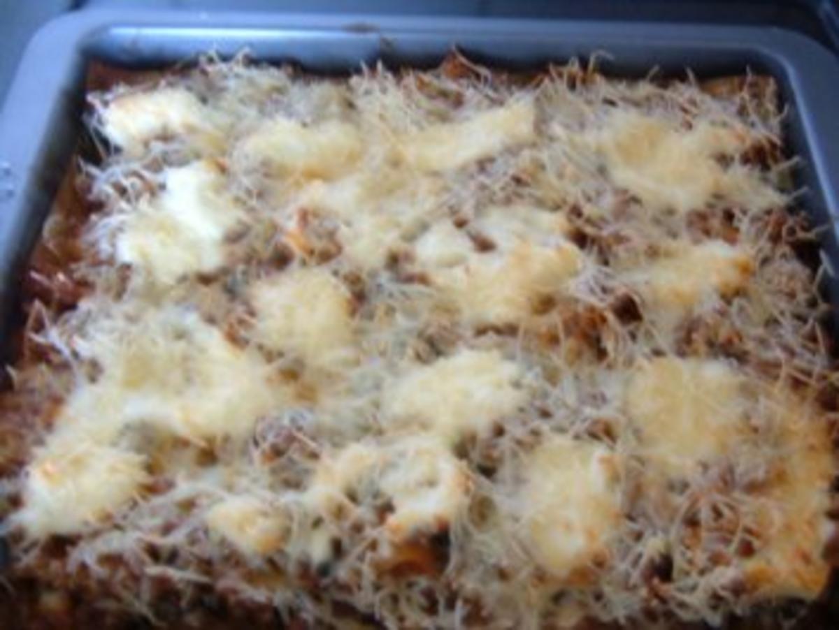 Lasagne............ mit Hack und 2 Sorten Käse - Rezept Von
Einsendungen SCHNEEROSE