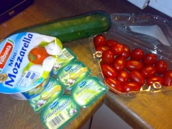 Zucchinischiffchen - Rezept