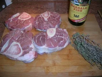 Osso buco alla Toscana mit Kartoffel-Kräuter-Muffins und Zucchinigemüse - Rezept - Bild Nr. 5