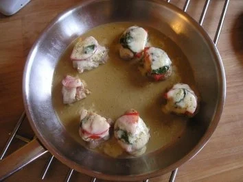 Rezept: Tomate-Mozarella-Schnitzel Bild Nr. 2 Tomate-Mozarella-Schnitzel - Rezept - Bild Nr. 2