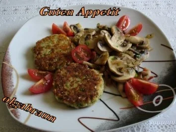 Reisplätzchen oder "Schmalhans Küchenmeister" - Rezept