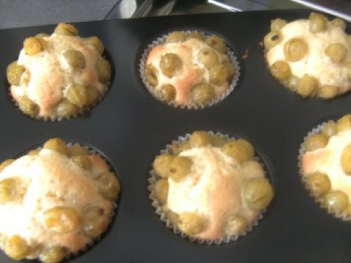 Stachelbeer-Muffins mit einem - Rezept - Bild Nr. 6