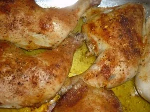 Scharfes Hähnchen aus dem Steinbackofen mit Gemüse im Ingwer-Salbeimantel - Rezept - Bild Nr. 3