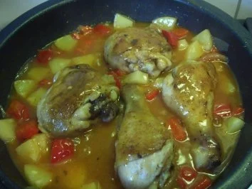 Rezept: Hähnchenschenkel Bild Nr. 13 Hähnchenschenkel - Rezept - Bild Nr. 13