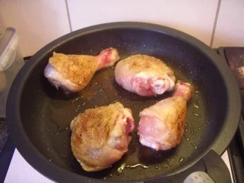 Rezept: Hähnchenschenkel Bild Nr. 5 Hähnchenschenkel - Rezept - Bild Nr. 5