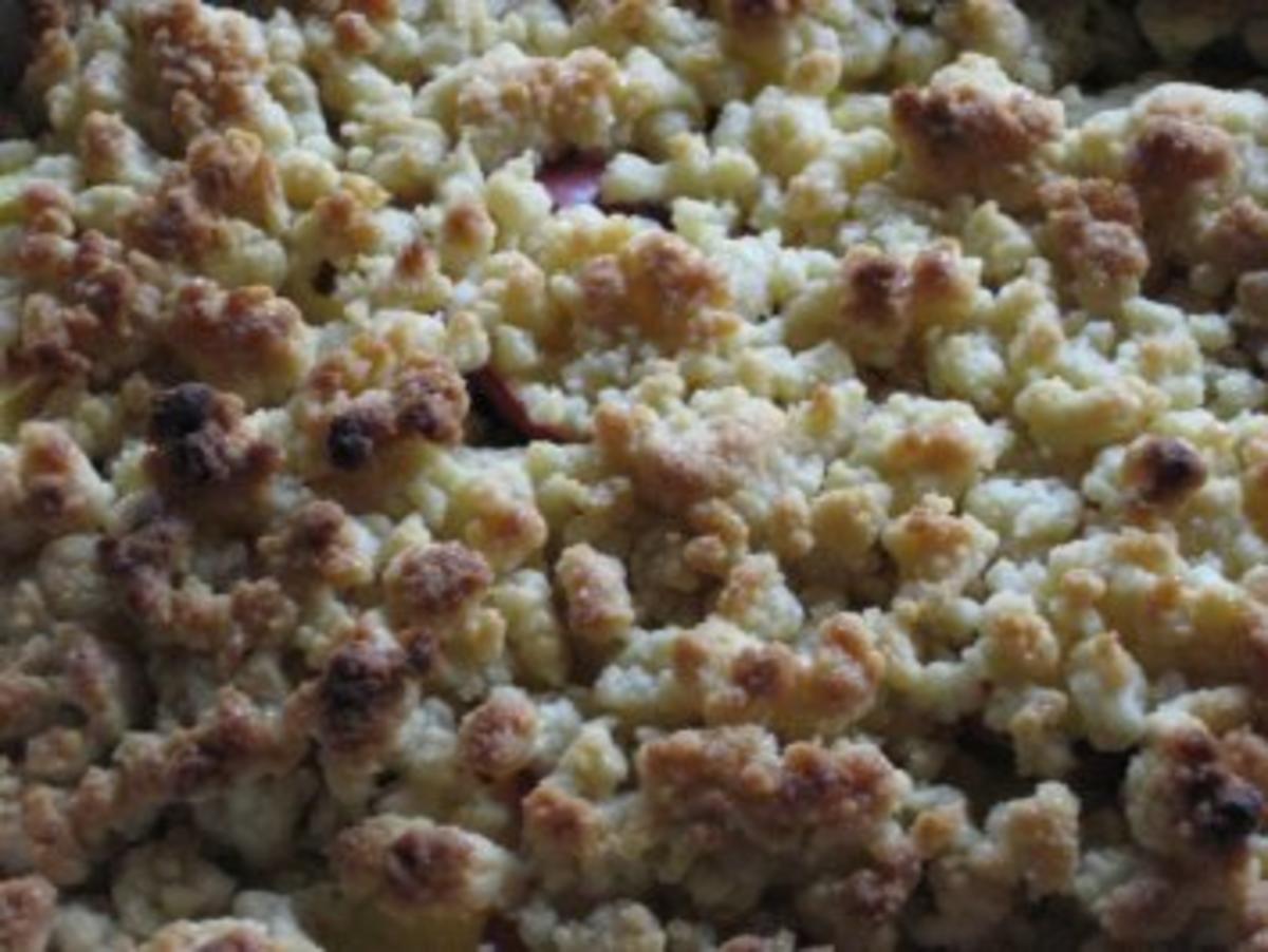 Nektarinen-Crumble - Rezept