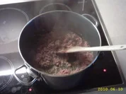 Hackreistopf mit Gurke - Rezept