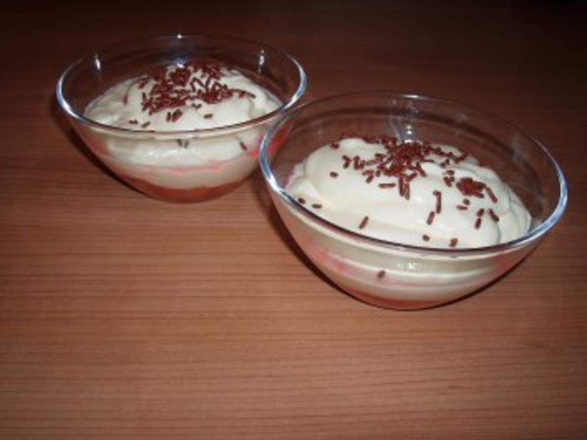 Rhabarber Joghurt Dessert - schnell &amp; einfach - von Claudia84