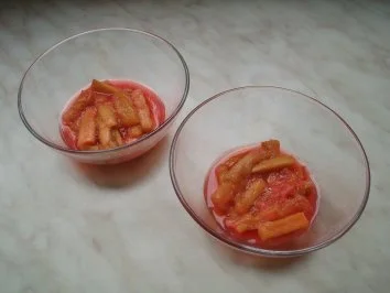 Rhabarber-Joghurt-Dessert - Rezept - Bild Nr. 6