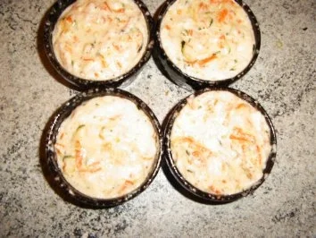 Camenbert-Zuccini-Möhren -Souffle - Rezept - Bild Nr. 7