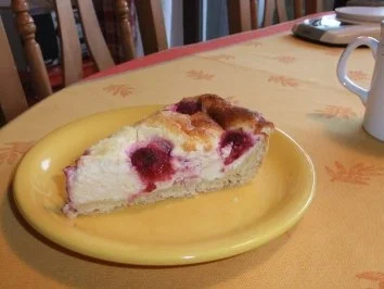 Brombeeren Käsekuchen mit Ahornsirup - Rezept