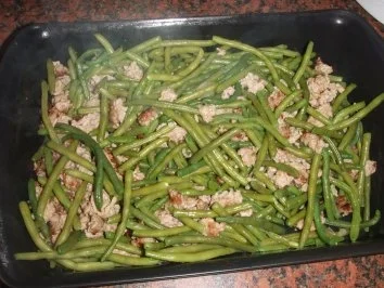 Rezept: Hackfleisch-Bohnenauflauf Bild Nr. 3 Hackfleisch-Bohnenauflauf - Rezept - Bild Nr. 3