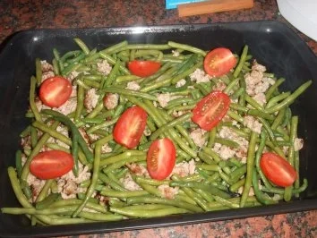 Rezept: Hackfleisch-Bohnenauflauf Bild Nr. 4 Hackfleisch-Bohnenauflauf - Rezept - Bild Nr. 4