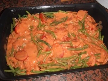 Rezept: Hackfleisch-Bohnenauflauf Bild Nr. 5 Hackfleisch-Bohnenauflauf - Rezept - Bild Nr. 5