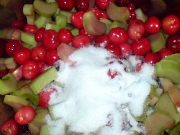 Kirsch-Rhabarber-Grütze - Rezept - Bild Nr. 6