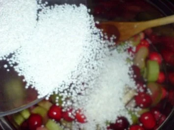 Kirsch-Rhabarber-Grütze - Rezept - Bild Nr. 9