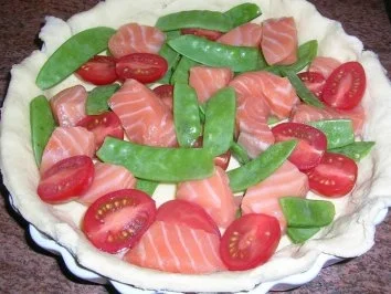 Rezept: Lachs-Kräuter-Quiche Bild Nr. 7 Lachs-Kräuter-Quiche - Rezept - Bild Nr. 7