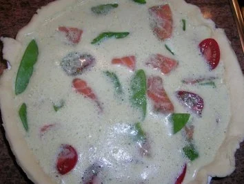 Rezept: Lachs-Kräuter-Quiche Bild Nr. 8 Lachs-Kräuter-Quiche - Rezept - Bild Nr. 8