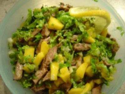 Rezept: Mango-Salat Mango-Salat - Rezept