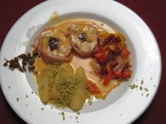 Seeteufel mit Alici, Chorizo-Emulsion und Chili-Kartoffeln - Rezept