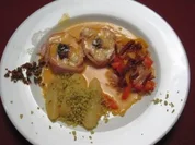 Seeteufel mit Alici, Chorizo-Emulsion und Chili-Kartoffeln - Rezept