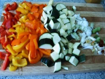 Rezept: Seelachs im Gemüsebett Bild Nr. 3 Seelachs im Gemüsebett - Rezept - Bild Nr. 3