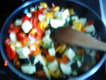 Rezept: Seelachs im Gemüsebett Bild Nr. 4 Seelachs im Gemüsebett - Rezept - Bild Nr. 4