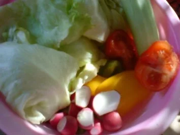 Rezept: Reste-Reste-Schicht-Salat Bild Nr. 8 Reste-Reste-Schicht-Salat - Rezept - Bild Nr. 8