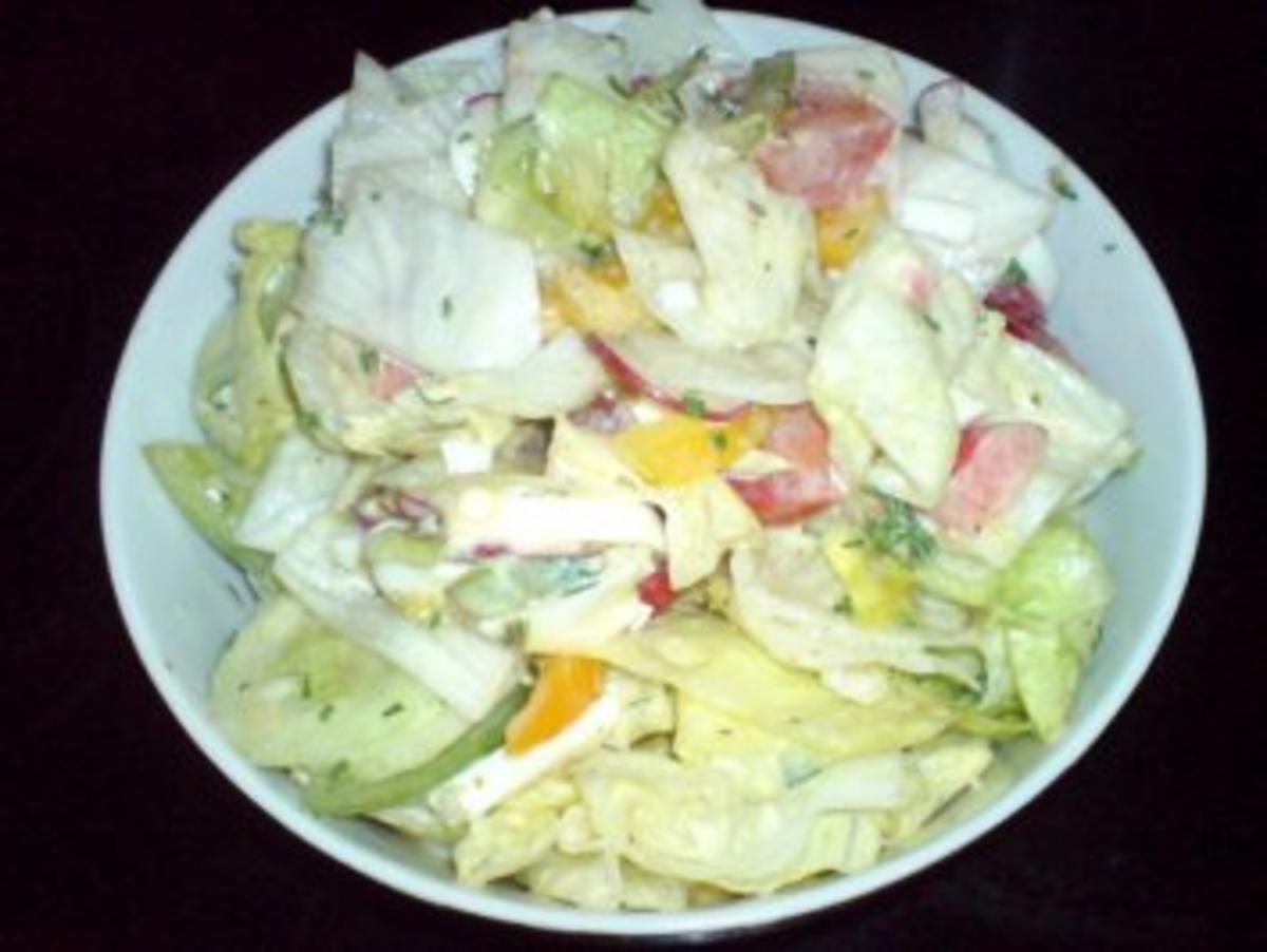 Reste-Reste-Schicht-Salat - Rezept - Bild Nr. 25