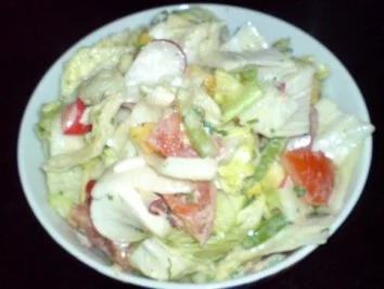 Rezept: Reste-Reste-Schicht-Salat Bild Nr. 27 Reste-Reste-Schicht-Salat - Rezept - Bild Nr. 27