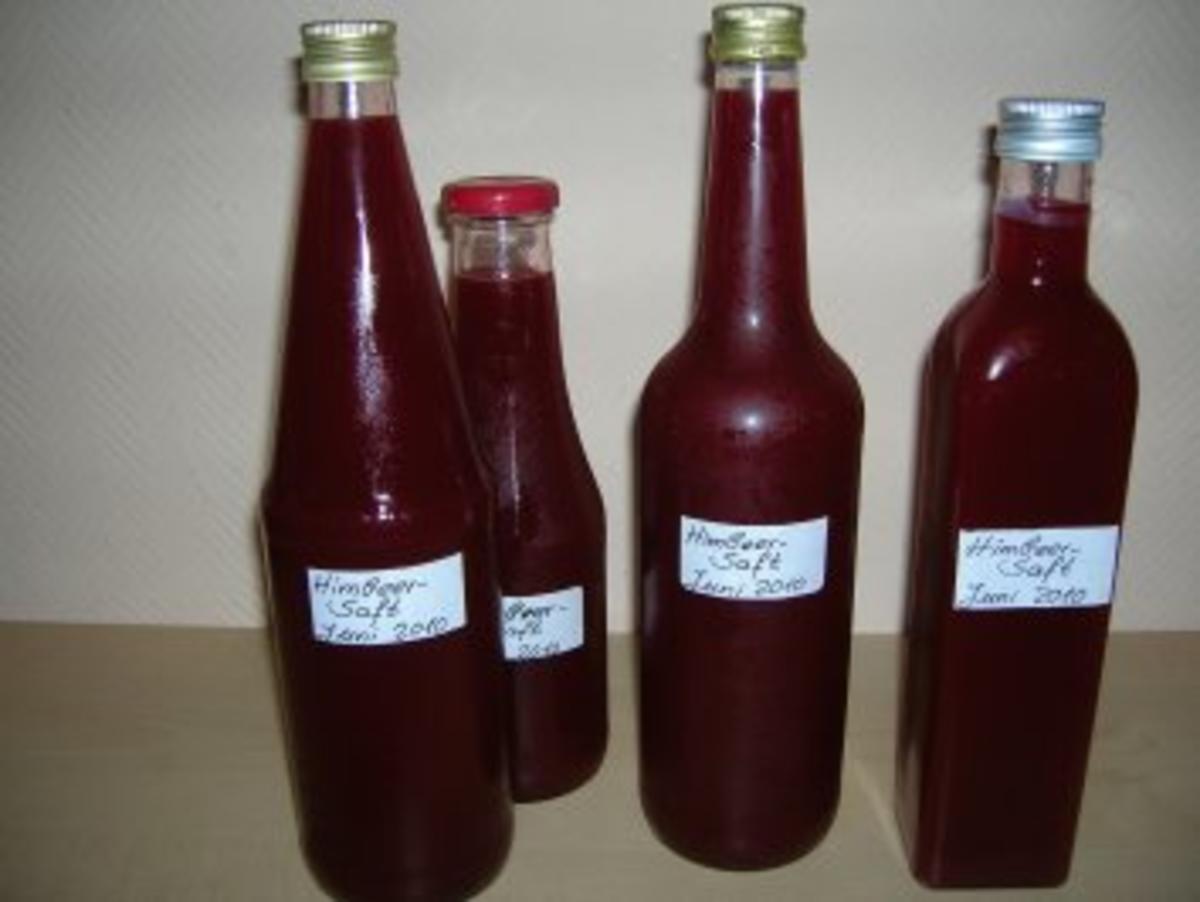 Bilder für Himbeer-Saft - Rezept